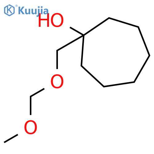 Cycloheptanol, 1-[(methoxymethoxy)methyl]- structure