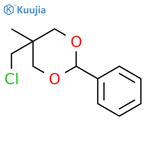 1,3-DIOXANE, 5-(CHLOROMETHYL)-5-METHYL-2-PHENYL- structure