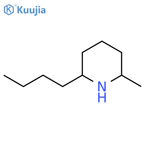 2-Butyl-6-methylpiperidine structure