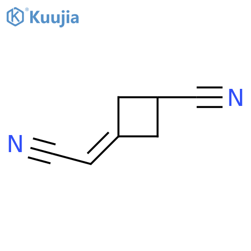 3-(Cyanomethylene)cyclobutanecarbonitrile structure