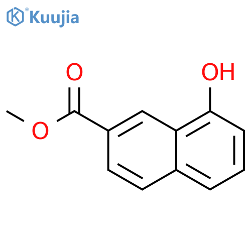 methyl 8-hydroxy-2-naphthoate structure