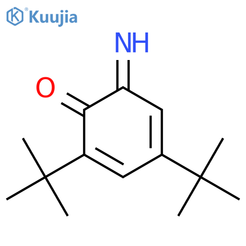 2,4-Cyclohexadien-1-one, 2,4-bis(1,1-dimethylethyl)-6-imino- structure