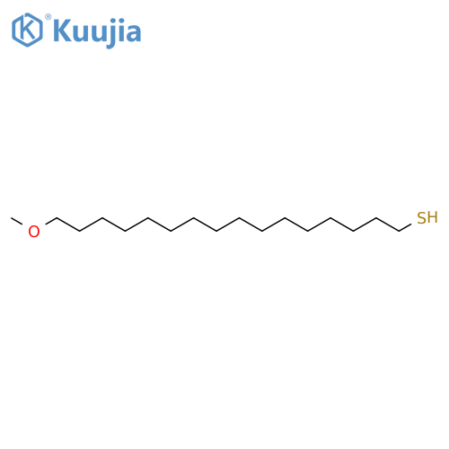 16-methoxyhexadecane-1-thiol structure