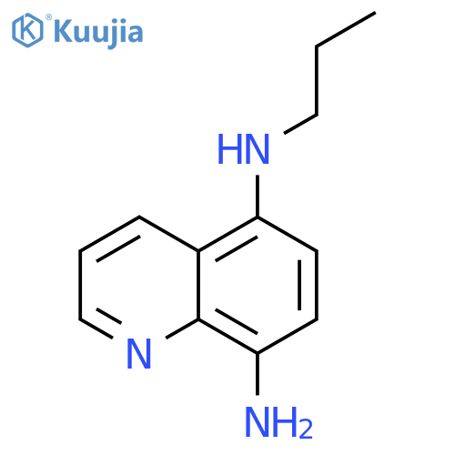 N5-propylquinoline-5,8-diamine structure