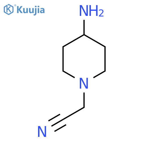 2-(4-Aminopiperidin-1-yl)acetonitrile structure