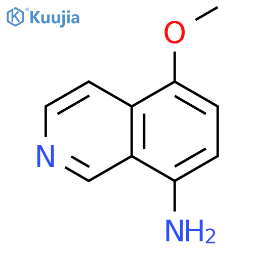 5-methoxyisoquinolin-8-amine structure