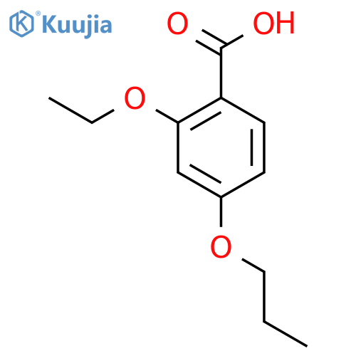 2-Ethoxy-4-propoxybenzoic acid structure