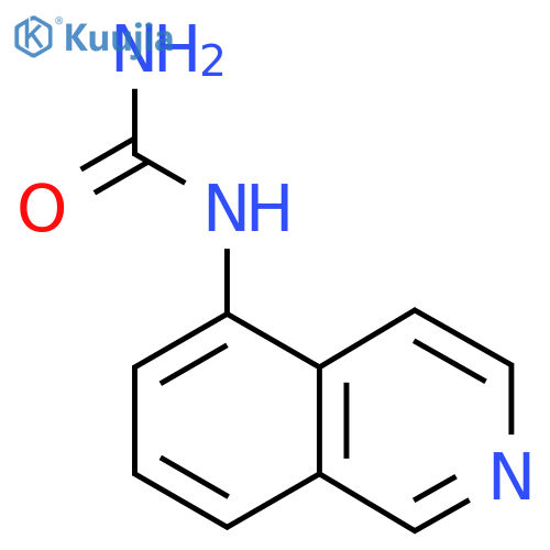 Urea, N-5-isoquinolinyl- structure