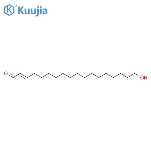 2-Octadecenal, 18-hydroxy- structure