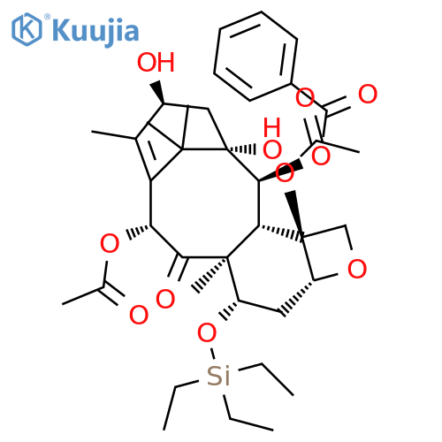 7-O-(Triethylsilyl) Baccatin III structure