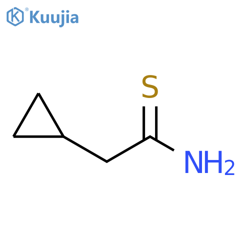 2-Cyclopropylethanethioamide structure