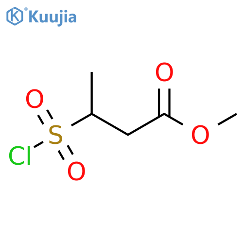 methyl 3-sulfobutanoate structure