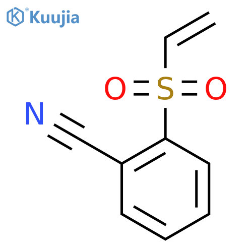 2-(Ethenesulfonyl)benzonitrile structure