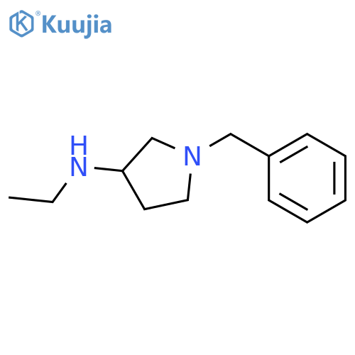 1-Benzyl-3-(ethylamino)pyrrolidine structure