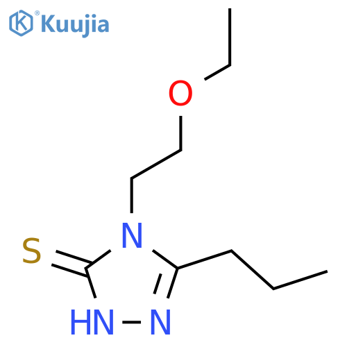 4-(2-Ethoxyethyl)-5-propyl-4h-1,2,4-triazole-3-thiol structure