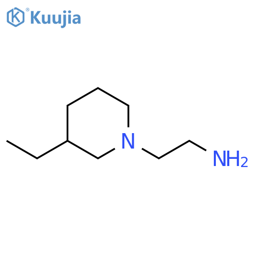 2-(3-ethylpiperidin-1-yl)ethan-1-amine structure