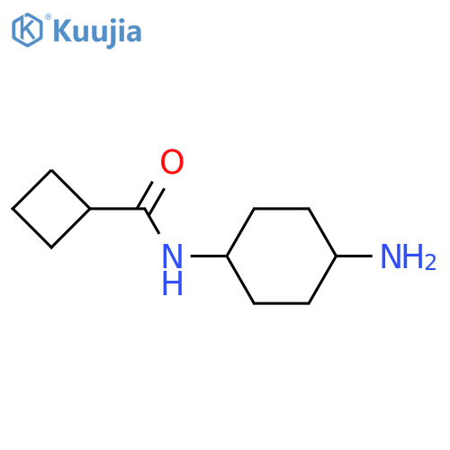 N-(4-Aminocyclohexyl)cyclobutanecarboxamide structure