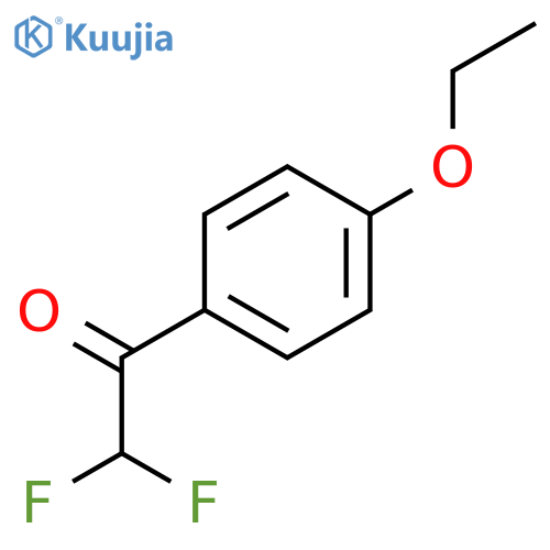 1-(4-ethoxyphenyl)-2,2-difluoroethan-1-one structure