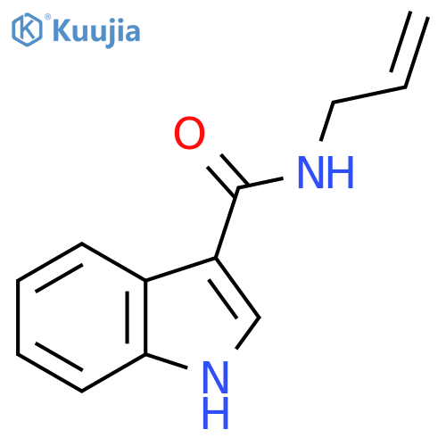 N-(prop-2-en-1-yl)-1H-indole-3-carboxamide structure