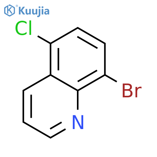 8-Bromo-5-chloroquinoline structure