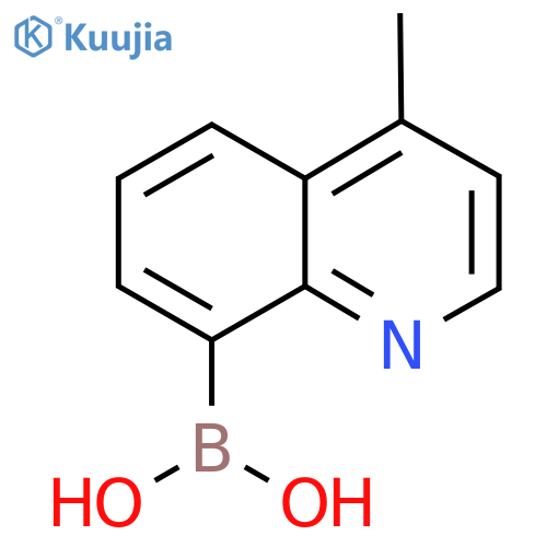 (4-Methylquinolin-8-yl)boronic acid structure