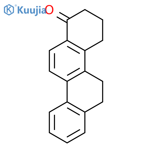 3,4,5,6-tetrahydro-2H-chrysen-1-one structure