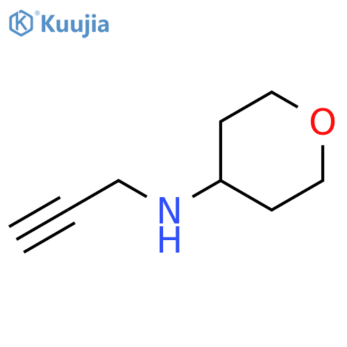 N-(PROP-2-YN-1-YL)OXAN-4-AMINE structure