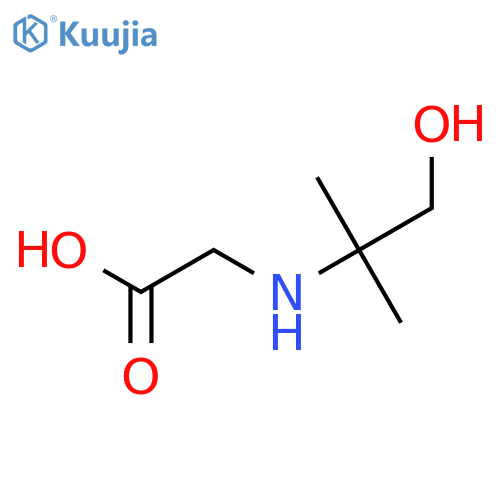 N-(2-Hydroxy-1,1-dimethylethyl)glycine structure