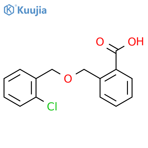 2-(2-Chloro-benzyloxymethyl)-benzoic acid structure