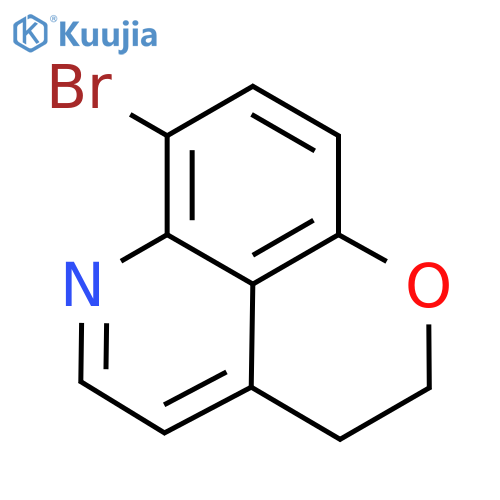 7-Bromo-2,3-dihydropyrano[4,3,2-de]quinoline structure