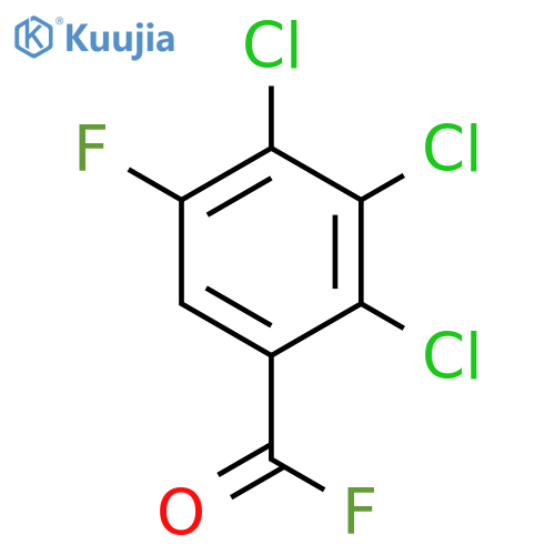 2,3,4-Trichloro-5-fluoro-benzoyl fluoride structure
