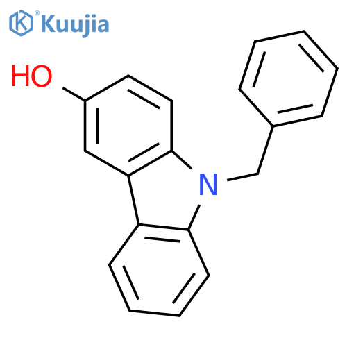 9-benzylcarbazol-3-ol structure