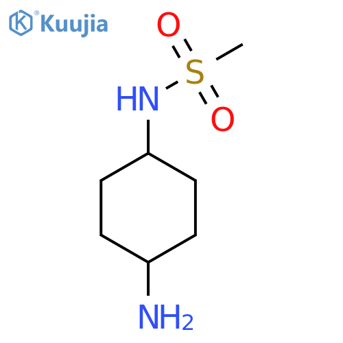 N-(4-aminocyclohexyl)methanesulfonamide structure