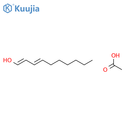 DECADIEN-1-OL, ACETATE structure