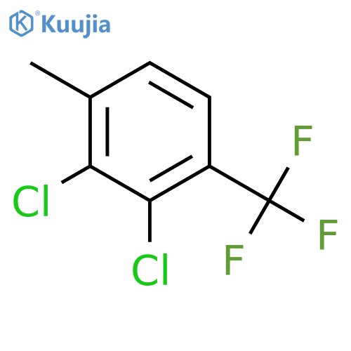 2,3-Dichloro-1-methyl-4-(trifluoromethyl)benzene structure
