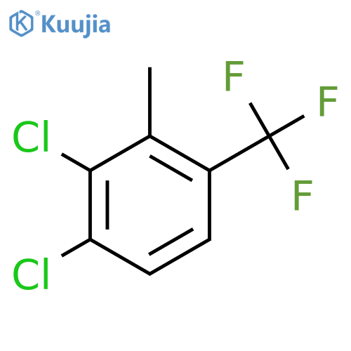 1,2-Dichloro-3-methyl-4-(trifluoromethyl)benzene structure
