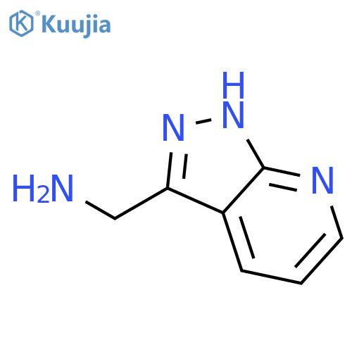 1H-pyrazolo[3,4-b]pyridin-3-ylmethanamine structure