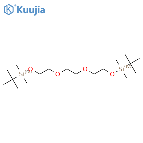 tert-Butyl-[2-[2-[2-(tert-butyldimethylsilyl)oxyethoxy]ethoxy]ethoxy]dimethylsilane structure