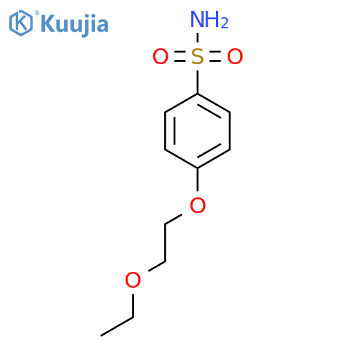 4-(2-ethoxyethoxy)benzene-1-sulfonamide structure