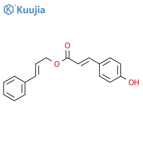 2-Propenoic acid, 3-(4-hydroxyphenyl)-, (2E)-3-phenyl-2-propenyl ester,(2E)- structure