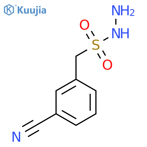 (3-Cyanophenyl)methanesulfonohydrazide structure