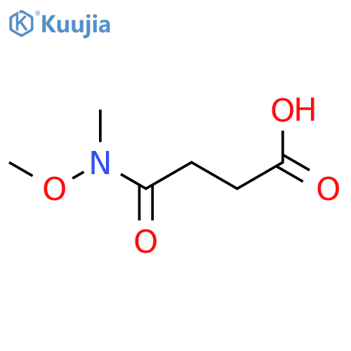 4-(Methoxymethylamino)-4-oxobutanoic Acid structure