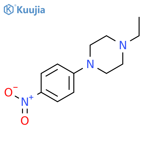 1-Ethyl-4-(4-nitrophenyl)piperazine structure