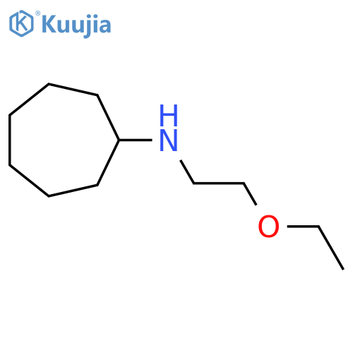 N-(2-ethoxyethyl)cycloheptanamine structure