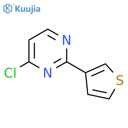 4-Chloro-2-(thiophen-3-YL)pyrimidine structure