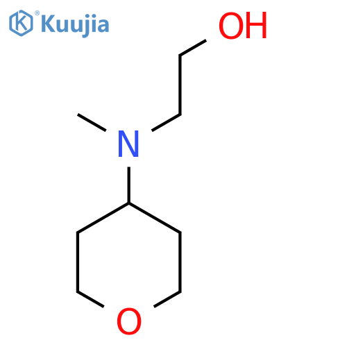 2-(methyl(tetrahydro-2H-pyran-4-yl)amino)ethan-1-ol structure