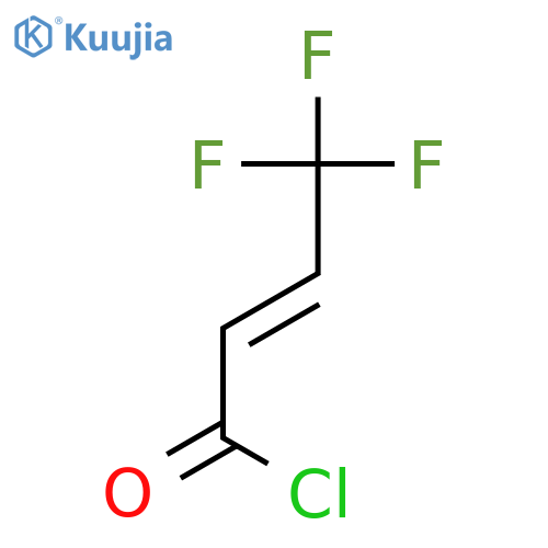 4,4,4-trifluorobut-2-enoyl chloride structure