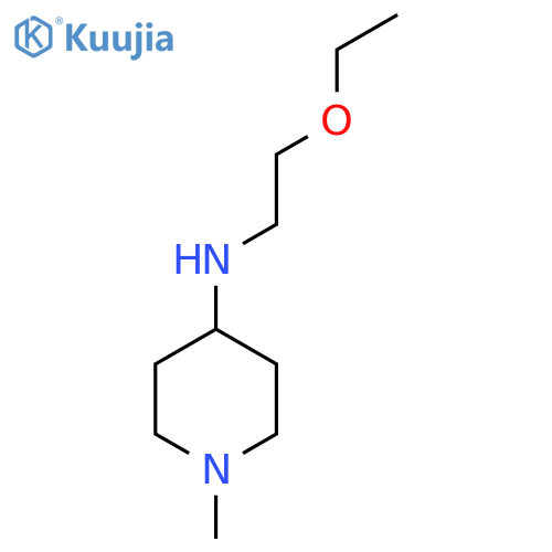 N-(2-ethoxyethyl)-1-methylpiperidin-4-amine structure