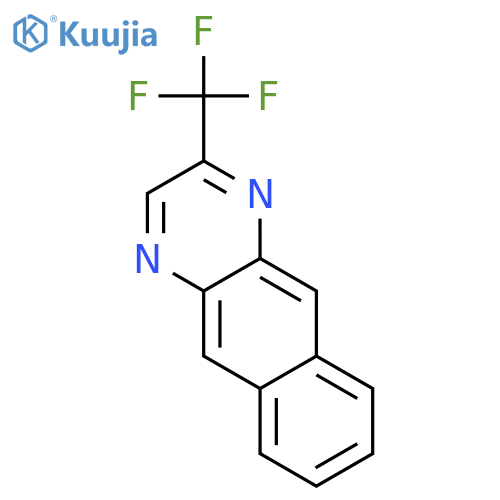 Benzo[g]quinoxaline, 2-(trifluoromethyl)- structure