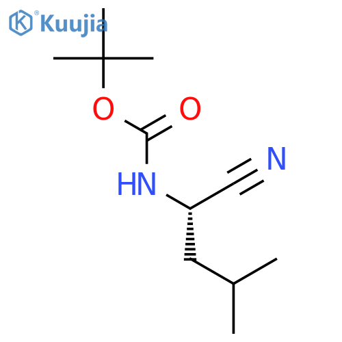 Boc-L-Ile-nitrile structure